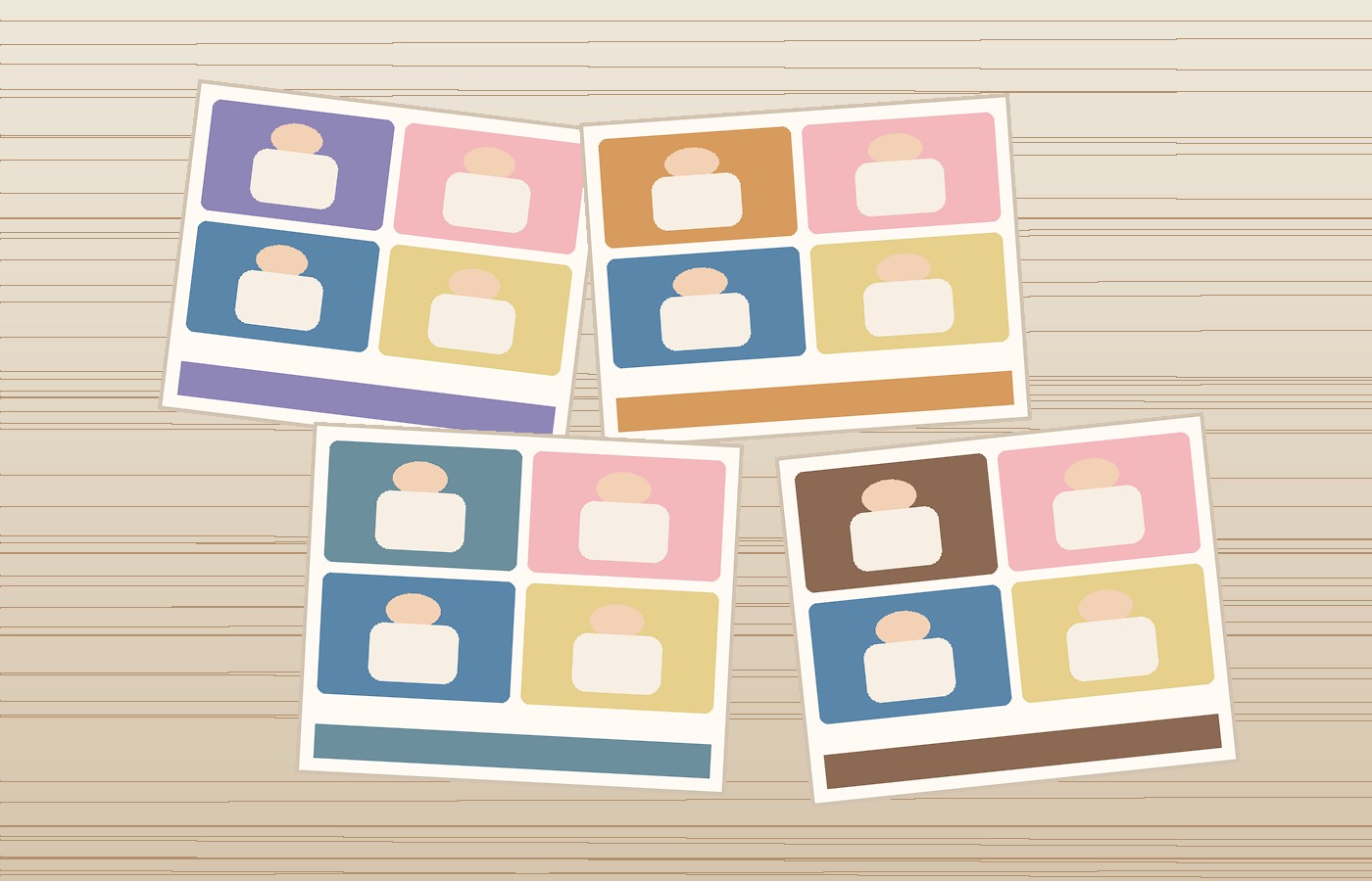 Exemples de tirages photo personnalisés